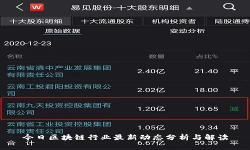 今日区块链行业最新动态分析与解读